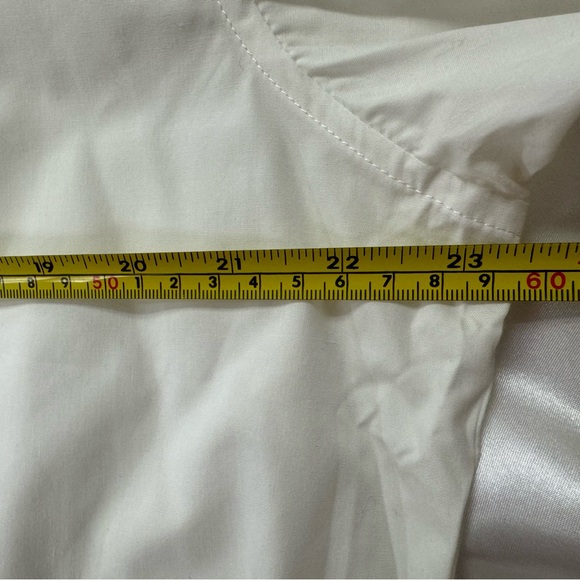 Moda Di Raza Creamy White Slim Fit Men's Dress Shirt NWT 17-1/2 - Picture 5 of 5